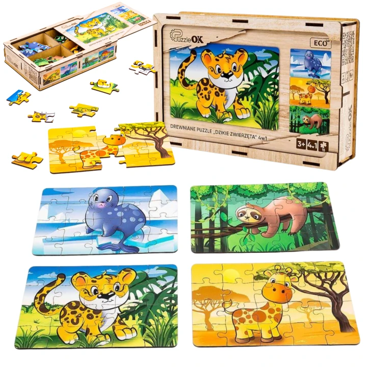 pol_pl_Drewniane-Puzzle-4w1-Dzikie-Zwierzeta-Ukladanka-Zestaw-Zyrafa-Leniwiec-Puz-58714-12537_1.png